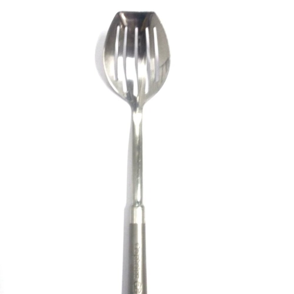 Quality Slotted Spoon Wide Head Long Handle
